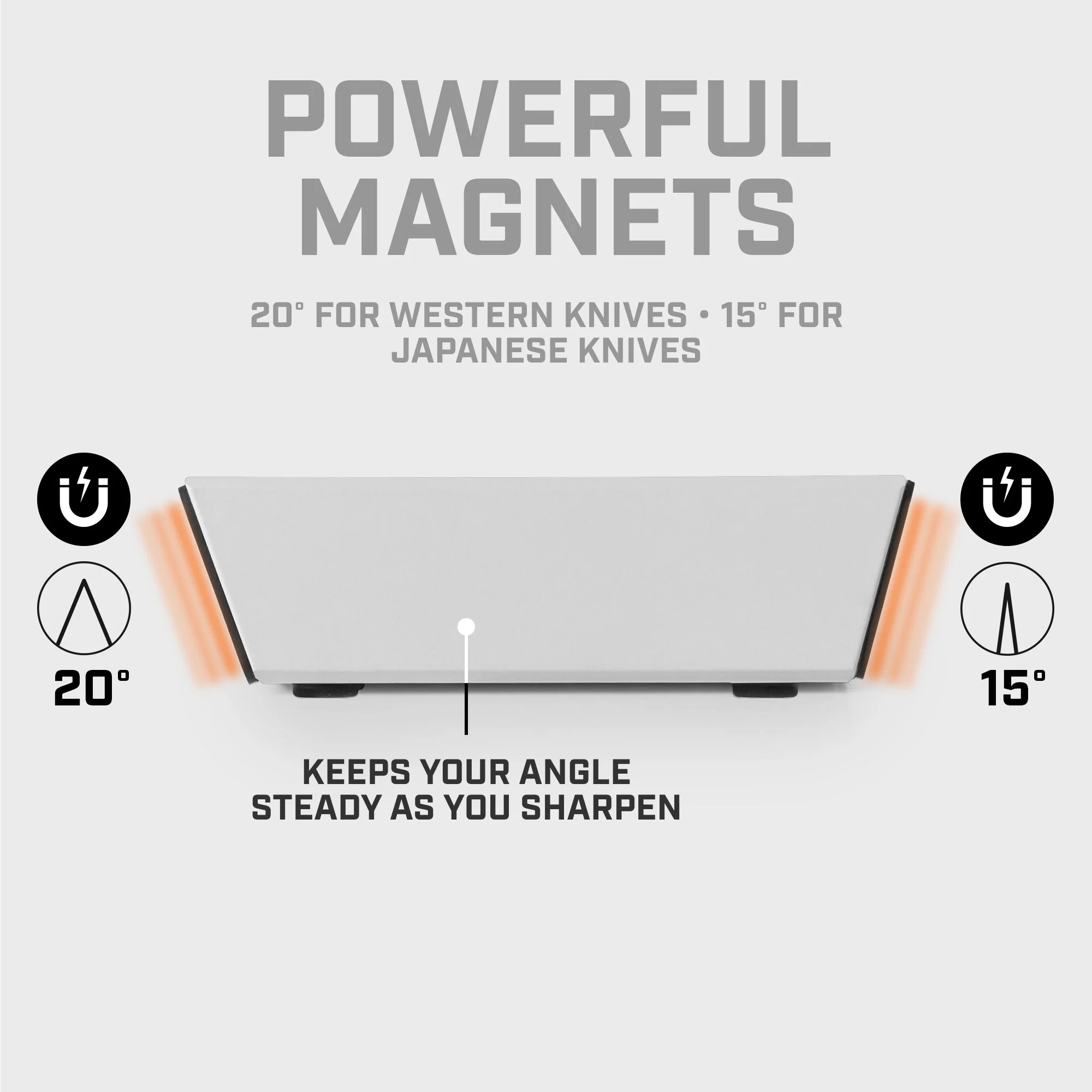 Tumbler Pro Diamond Rolling Knife Sharpener Set - Arctic Gray - Image 9