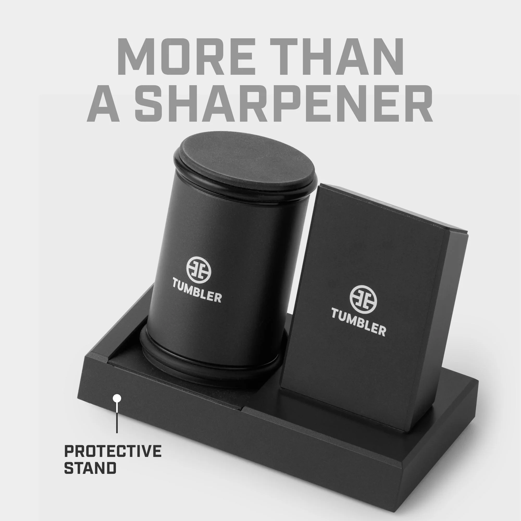 Tumbler Pro Diamond Rolling Knife Sharpener Set - Charcoal Black - Image 11
