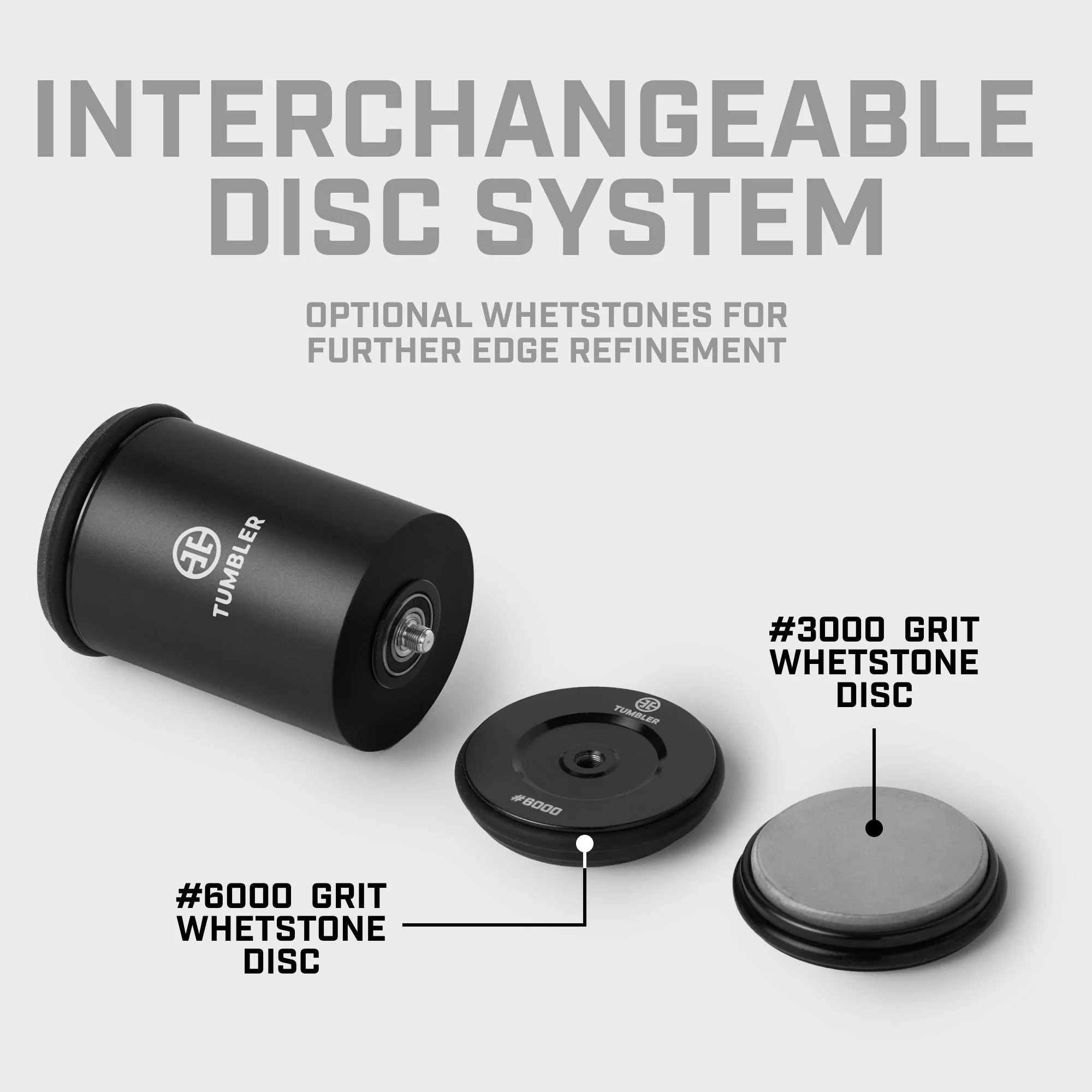 Tumbler Pro Diamond Rolling Knife Sharpener Set - Charcoal Black - Image 8