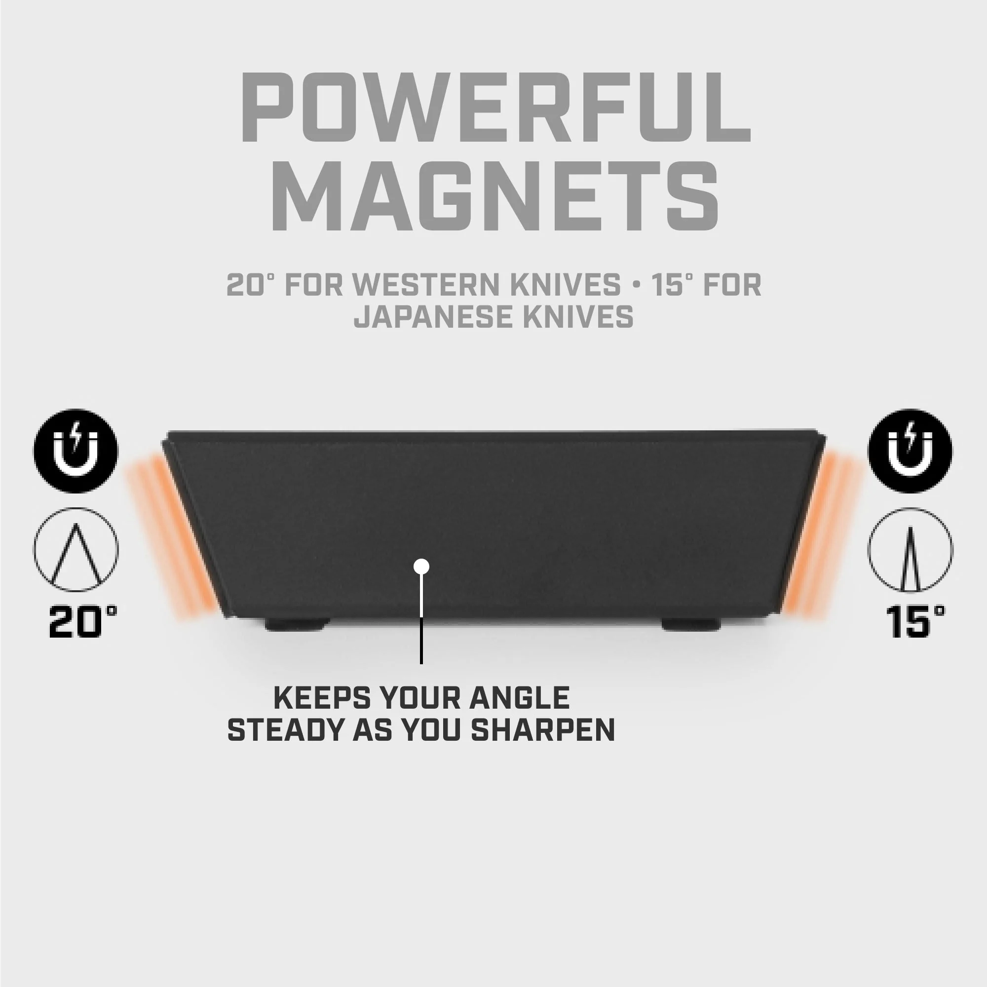 Tumbler Pro Diamond Rolling Knife Sharpener Set - Charcoal Black - Image 9
