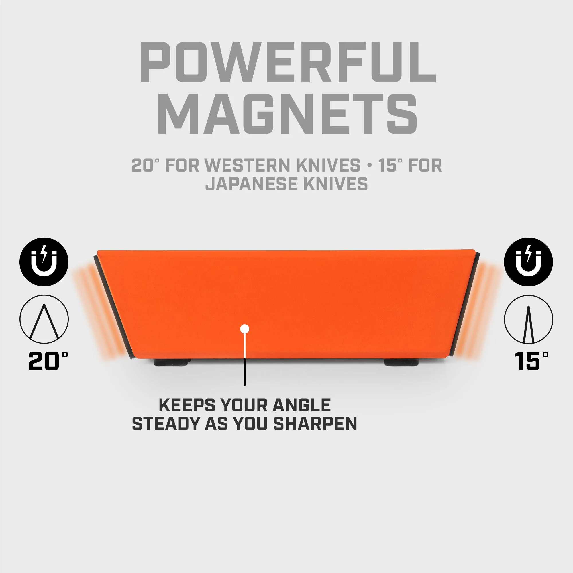 Tumbler Pro Diamond Rolling Knife Sharpener Set - Orange - Image 9