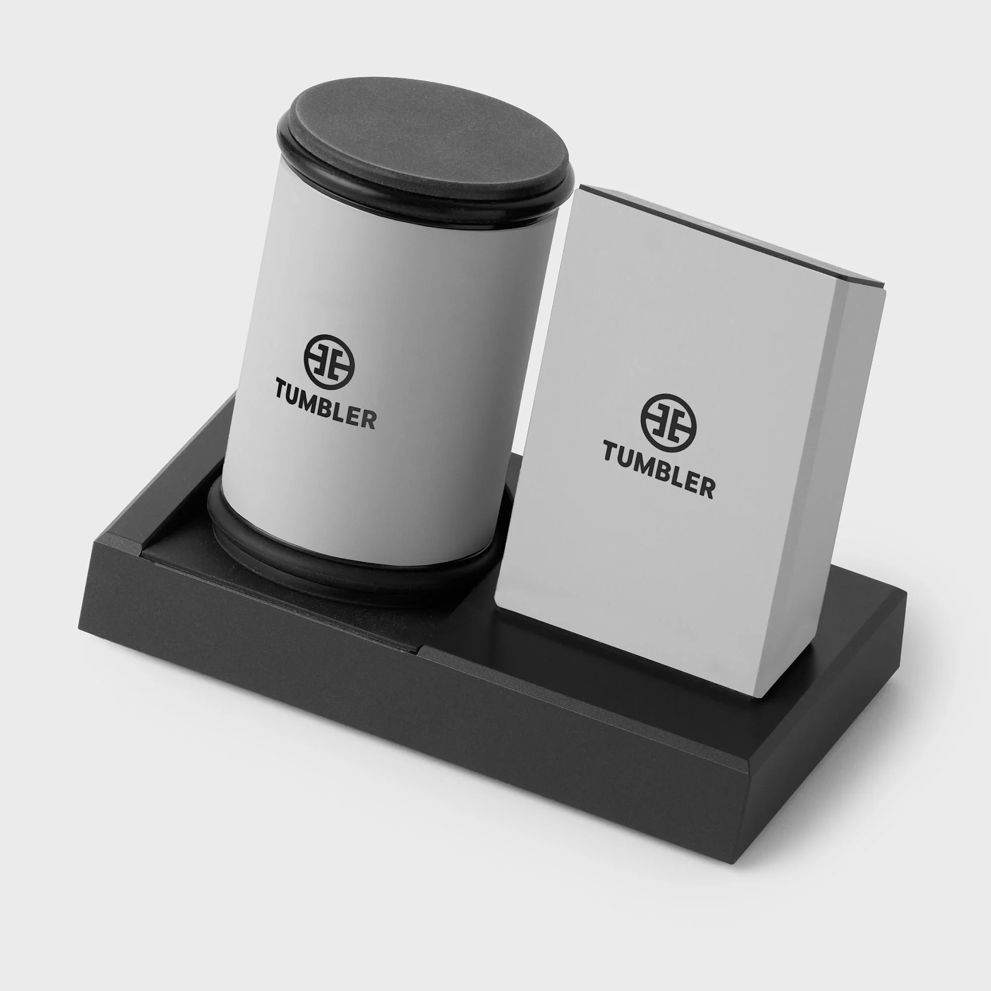 Tumbler Protective Stand Charcoal Black - Image 4