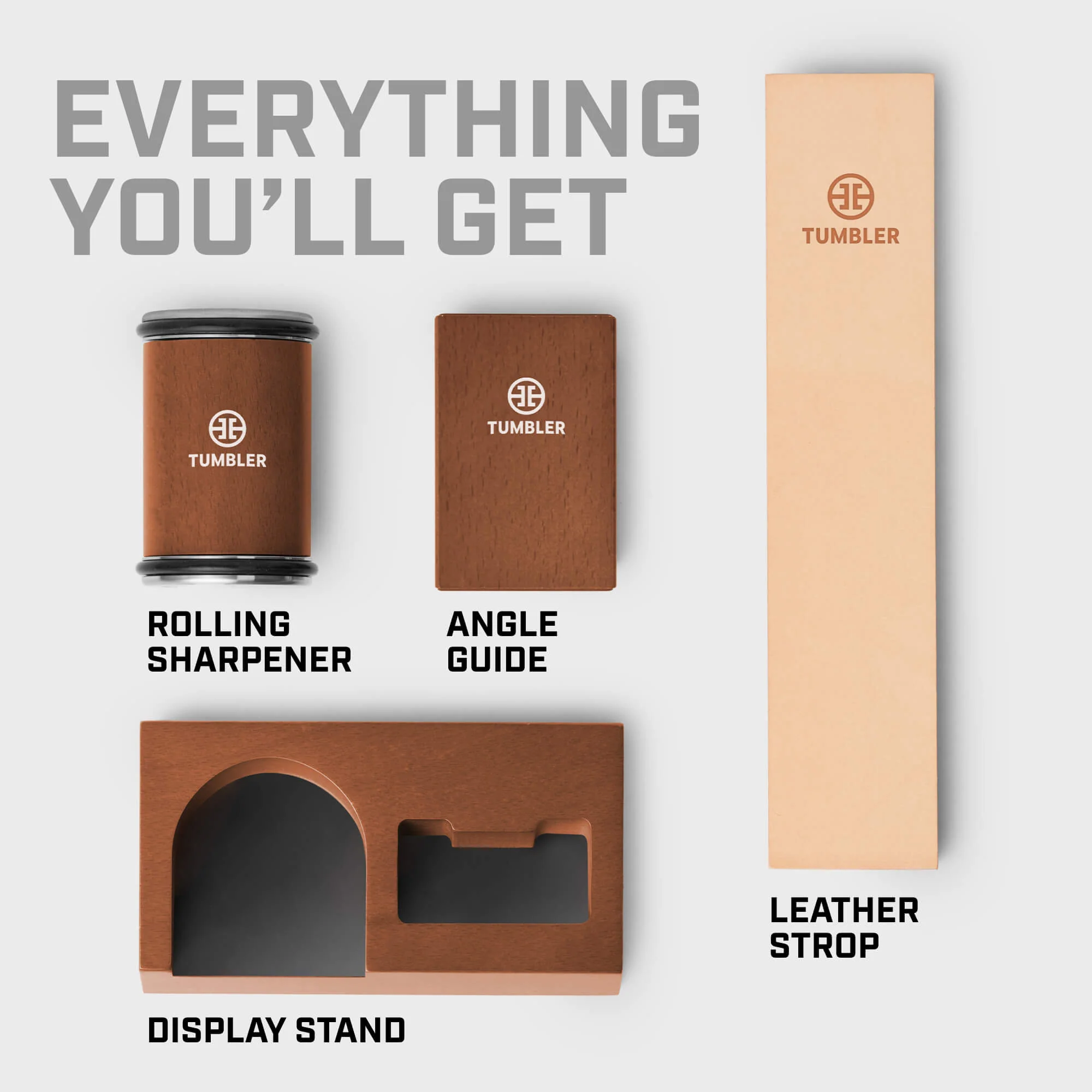 Tumbler Rolling Knife Sharpener Holiday Gift Set (2 Pack) - Image 3